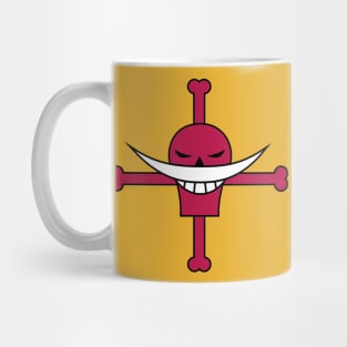 One Piece Ace Tattoo Back Print Mug